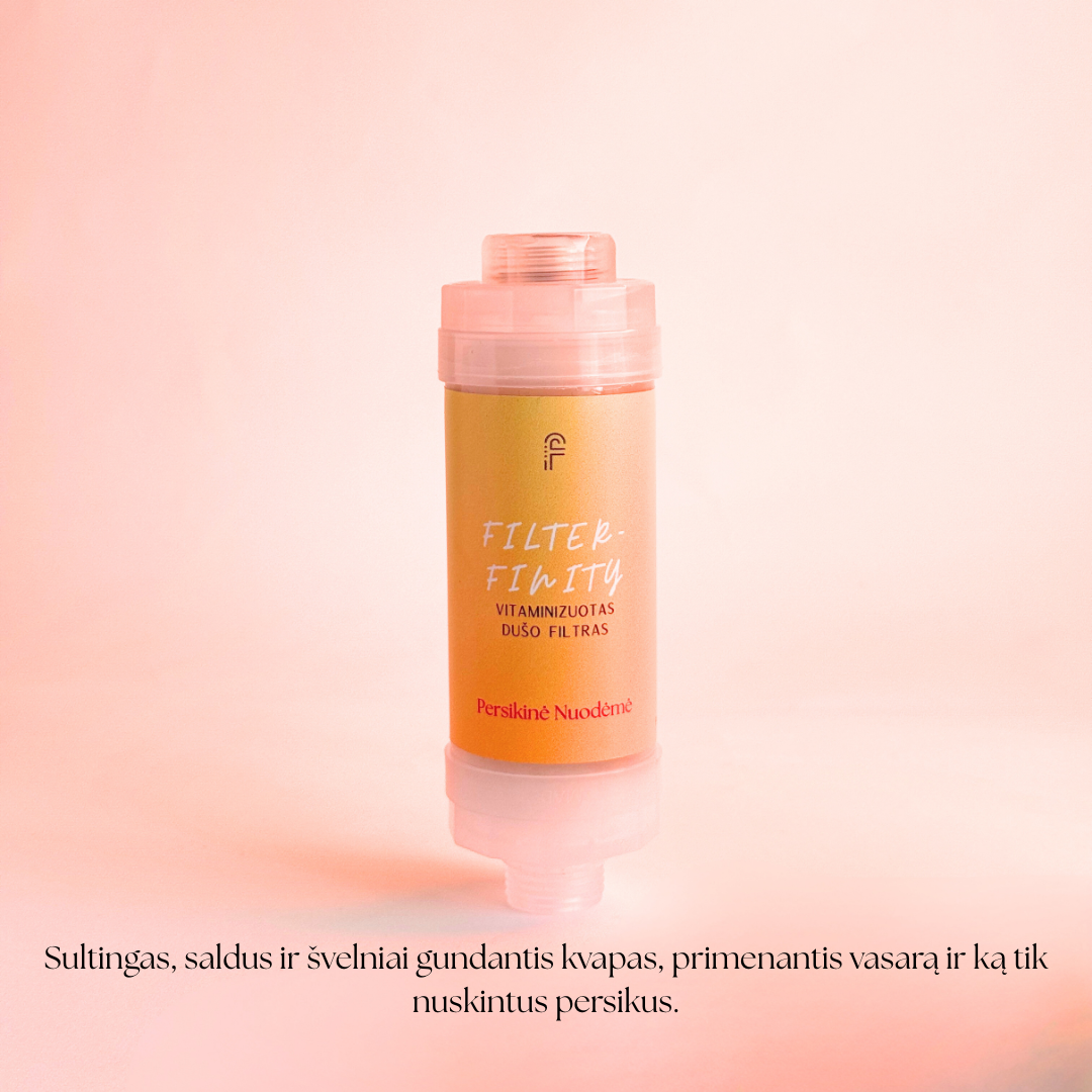 Vitaminizuotas dušo filtras