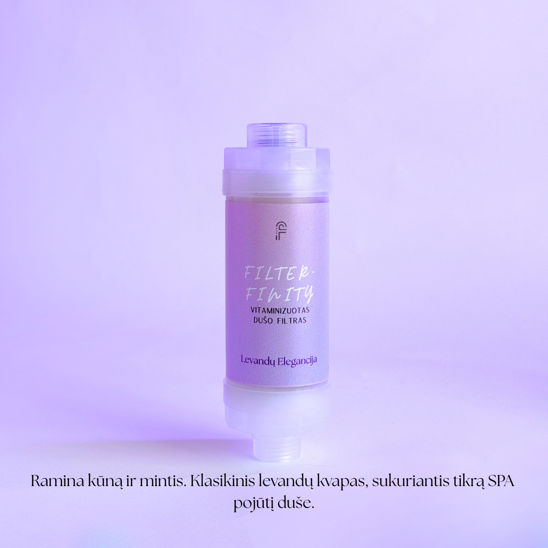 Vitaminizuotas dušo filtras